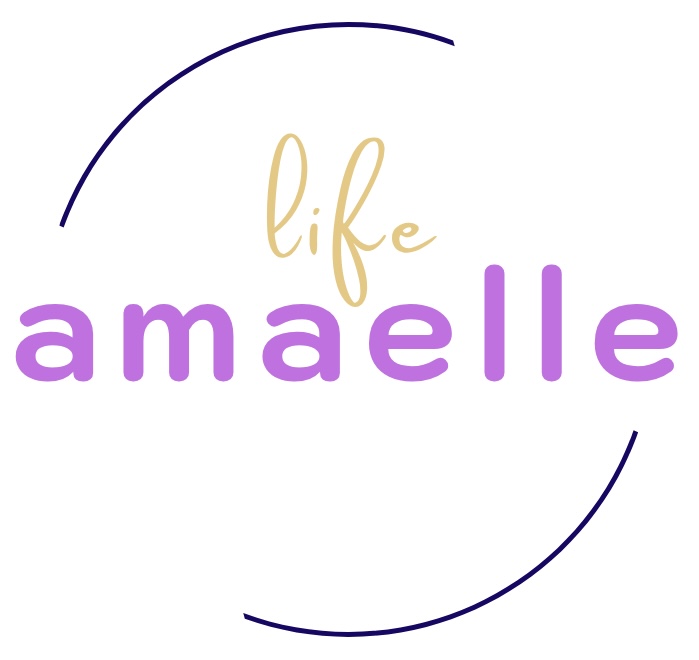 Amaelle Life logotyp – veckostruktur för balans i vardagen, kreativitet, hälsa, ekonomi och livsstil