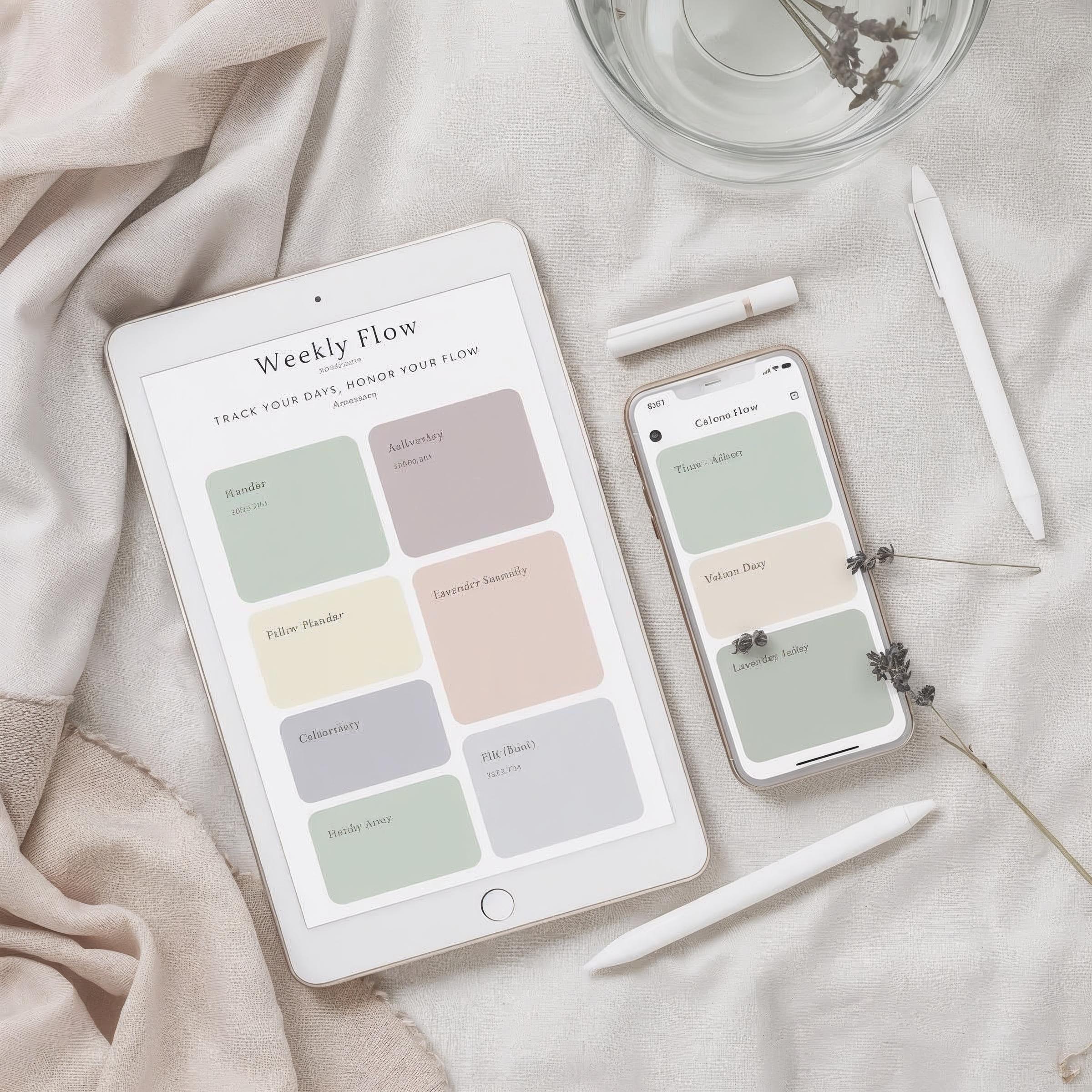 Amaelle Weekly Flow - Din veckoapp