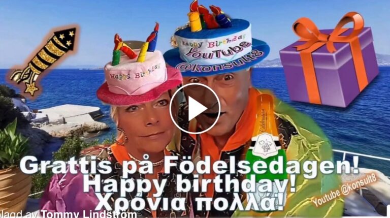 Hartelijke verjaardagsgroeten…