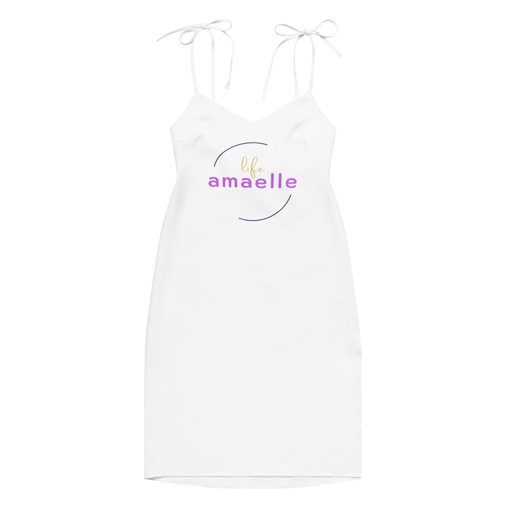 Amaelle Tie-strap midi dress - Bild 7