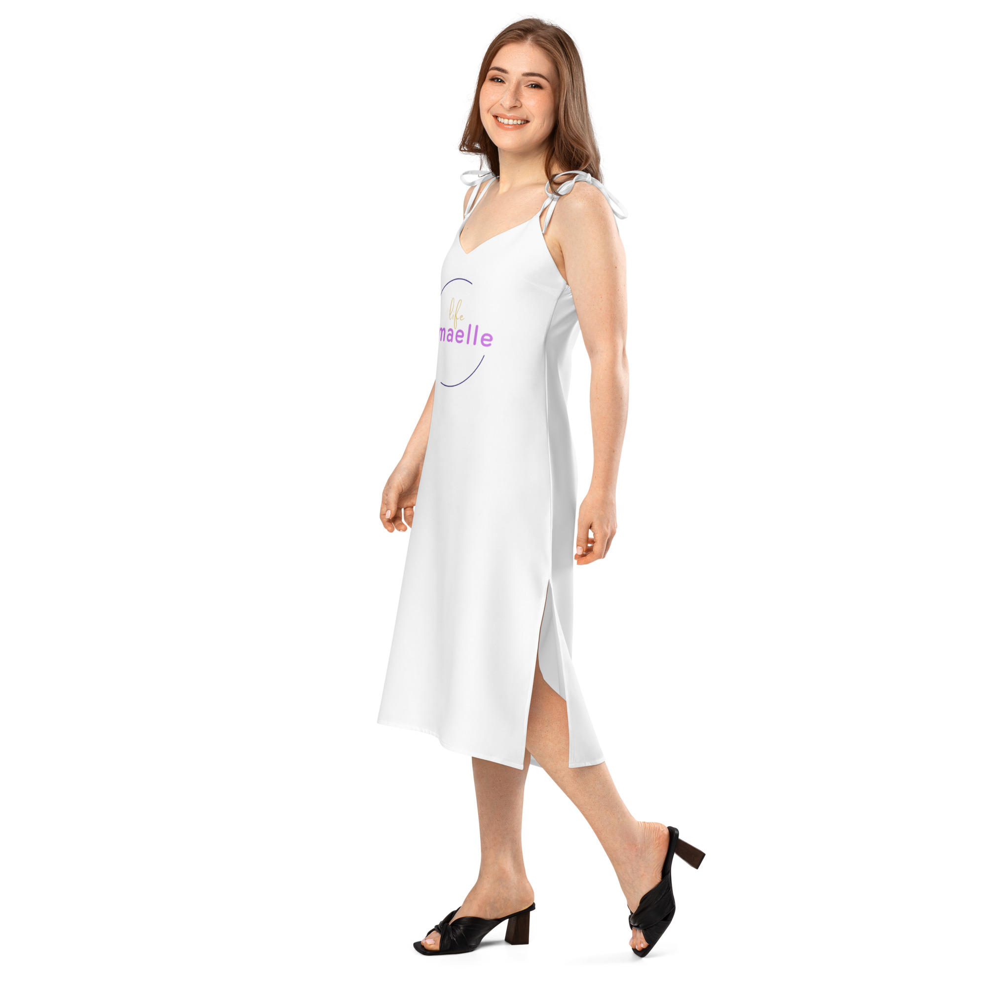 Amaelle Tie-strap midi dress - Bild 3