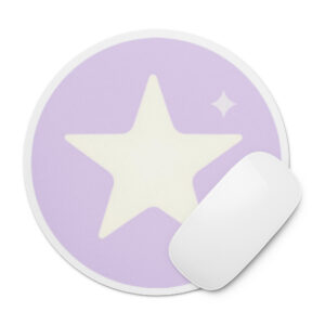 Amaelle Studio Saturday Round mouse pad